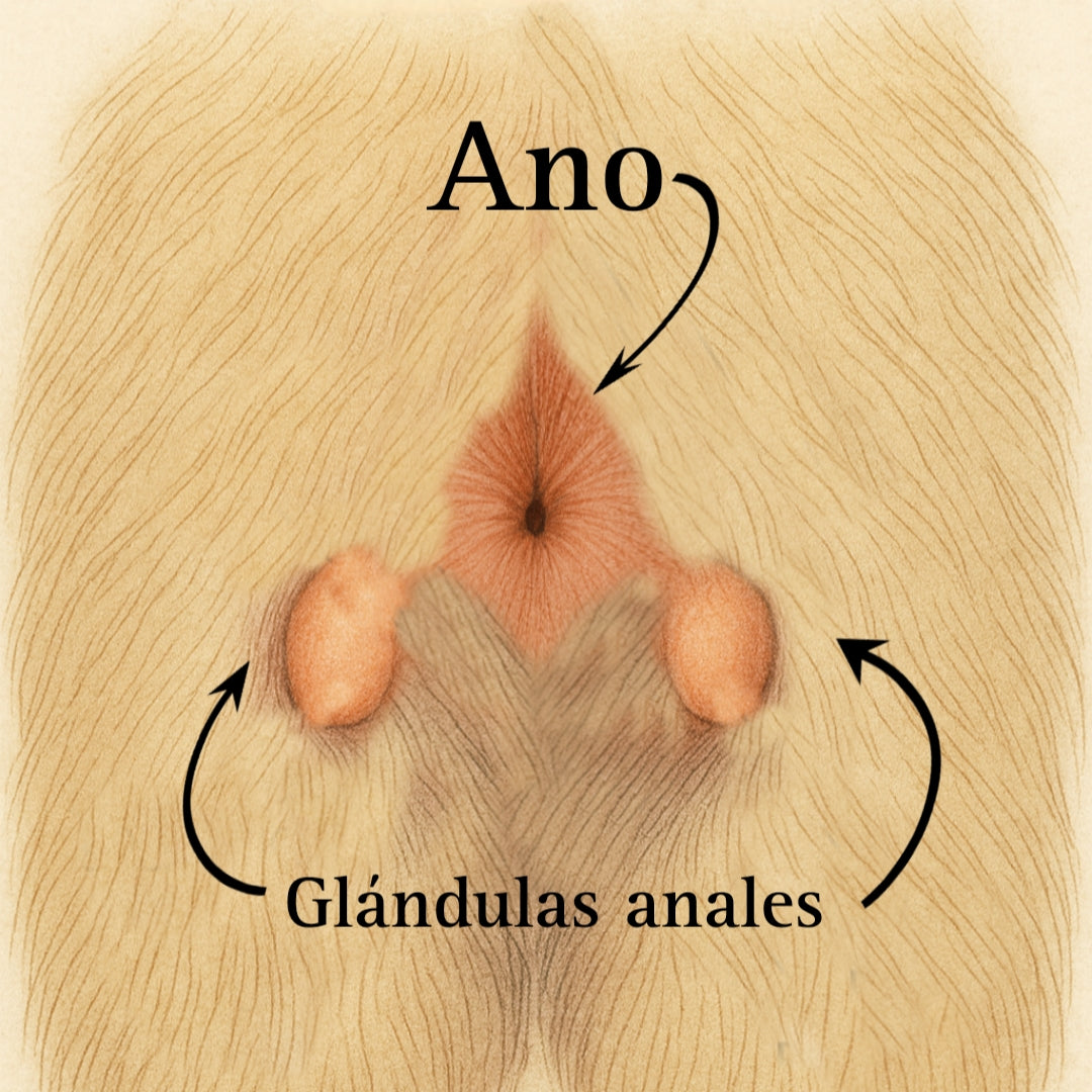 Drenaje rutinario de glándulas anales en perros: por qué NO es una buena práctica